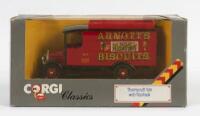 THORNYCROFT: A Corgi Classics 1986 release&nbsp;Thornycroft Van with Arnott's Biscuits branding still in box
