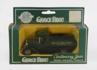 GRACE BROS: A 1:43 scale Grace Brothers delivery vehicle model released to celebrate the 100 year anniversary of Grace Brothers still in box