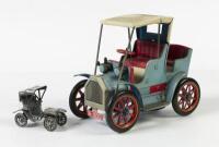FORD: A made in Italy, sterling silver 925, made by Uno-a-Ferre, Ford Model T car, with moving wheels, 5.5cm long
