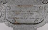 1956 OLYMPICS: A 1956 Melbourne Olympic Games grille badge by H.R. Hobson Pty Ltd Melbourne, 10.5cm high, 10cm wide - 3