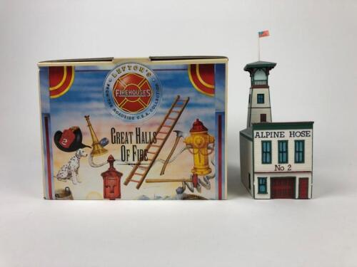 LEFTON'S FIREHOUSE: A Lefton's 1874 Alpine House No.2, Georgetown, CO. Scale model