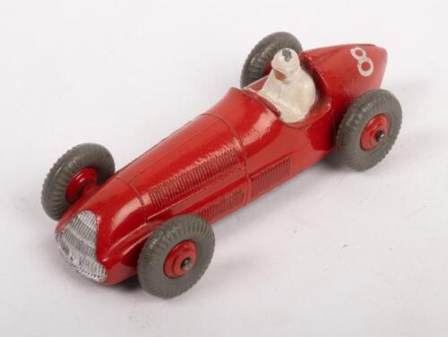 ALFA ROMEO: An early Dinky Toys No.23F Alfa Romeo racing car in red #8
