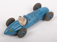 TALBOT LAGO: An early Dinky Toys No.23K Talbot Lago racing car #4 blue - 2
