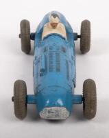 TALBOT LAGO: An early Dinky Toys No.23K Talbot Lago racing car #4 blue - 3