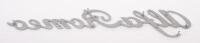 ALFA ROMEO: A long Alfa Romeo spider script rear nameplate badge, thought to suit circa 1970s Spider 2000 model, 31cm long - 2