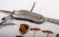 PORSCHE: A mixed grouping of Porsche items - 2