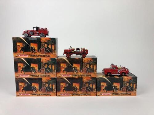 MATCHBOX: A group of Model of Yesteryear 'Fire Engine Series' models