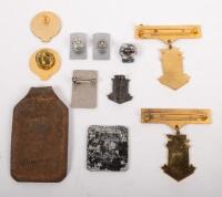 ROLLS ROYCE: A collection of eleven Rolls-Royce items including owners club pins and others.&nbsp; - 2