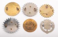 CAR BADGES: A group of six European car grille badges - 2