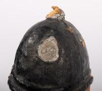 BRITISH POLICEMAN: A paper mache British Policeman figurine with removable head for storage, 33cm high - 2