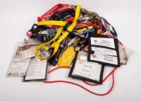 LANYARDS: A group of 31 lanyards from mostly the Australian Grand Prix, Motorclassica, Phillip Island and some overseas events