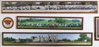 ROLLS-ROYCE: Three very long framed and glazed photographs from Rolls-Royce club events worldwide