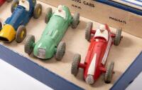 DINKY TOYS: A Dinky Toys No.249 racing cars gift set, comprising of Cooper-Bristol, Alfa Romeo, Ferrari, H.W.M, & Maserati. In original box. - 2