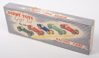 DINKY TOYS: A Dinky Toys No.249 racing cars gift set, comprising of Cooper-Bristol, Alfa Romeo, Ferrari, H.W.M, & Maserati. In original box. - 4