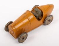 TOOTSIETOY RACER No 23: A 1926 US Made Racer, this orange racer is catalogue number 26, has number "23" cast on the grille, possibly styled on an early Bugatti
