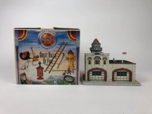LEFTON'S FIREHOUSE: A Lefton's 1892 Relief Engine Company Fire House, Mount Holly, NJ. Scale model