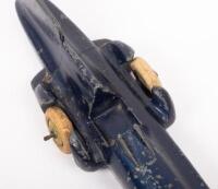 BLUEBIRD II:&nbsp;An early model of the Bluebird II Captain Malcom Campbell Land Speed Record car, c1930s, approx 18cm long - 5
