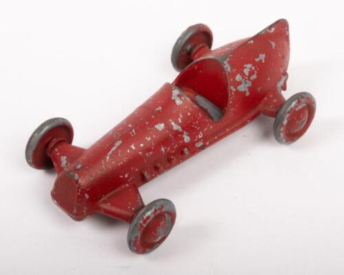 18 · MERLIN RACING CAR A 200: A Metal Body race car, rare late 1940's metal car believed to be based on a Maserati, made in England. Approx 10cm.