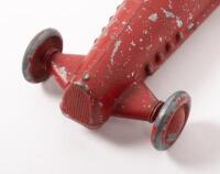 MERLIN RACING CAR A 200: A Metal Body race car, rare late 1940's metal car believed&nbsp;to be&nbsp;based on a Maserati, made in England. Approx 10cm. - 4