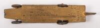 GOLDEN ARROW SIR HENRY SEGRAVE&nbsp;LAND SPEED RECORD: A World Speed Record Holder. A model of the "Golden Arrow" land speed record racer that drove at 231.45 mph at Daytona Beach in March 1929.&nbsp;Approx 13cm - 4