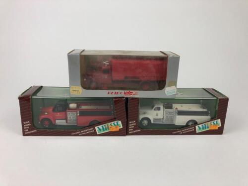 VITESSE FIRE TRUCKS: Three Vitesse Fire Trucks
