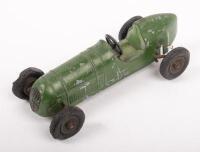 SCAMOLD ALTA 105: A very rare c1939 model of a Scamold Alta 105 race car, model featuring suspension, in green, made in England