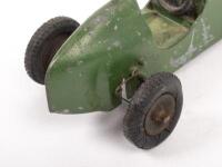 SCAMOLD ALTA 105: A very rare c1939 model of a Scamold Alta 105 race car, model featuring suspension, in green, made in England - 5