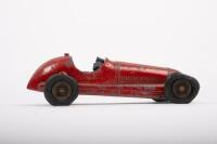 SCAMOLD TOYS: An early Scamold Toys No.103 Maserati, c1930s made in England, model has&nbsp;melted tyres & broken steering wheel - 4
