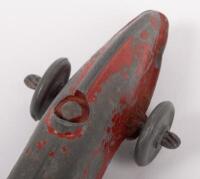 MINITOY: An early&nbsp;Minitoy&nbsp;land speed racer race car, in red, made in England - 6