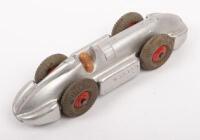 DINKY TOYS: An early Dinky Toys No.23E Speed of the Wind racer in silver with seated driver, made in England by Meccano - 2