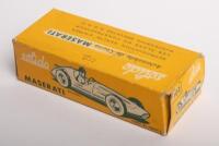 SOLIDO MASERATI 250 RED NO 16: A solido Maserati 250 formula 1 race car, number 16, complete with driver figurine, 1:43 scale, made in France - 2