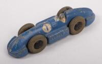 DINKY TOYS: An early Dinky Toys Speed of the Wind race car in blue #1, made in England by Meccano limited