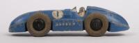 DINKY TOYS: An early Dinky Toys Speed of the Wind race car in blue #1, made in England by Meccano limited - 4