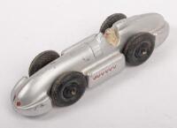DINKY TOYS: An early Dinky Toys Speed of the Wind landspeed race car in silver, made in England by Meccano