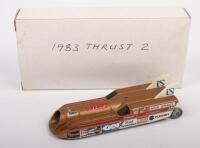 THRUST 2 LAND SPEED RECORD 1983: A Thrust 2 land speed record model, part number PM112T made in England by Lledo