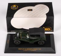 BENTLEY 3L #8 WINNER LE MANS 1924: A Bentley 3L winner Le Mans 1924, #8 as driven by J. Duff & F. Clement, product number LMC012 produced by IXO models