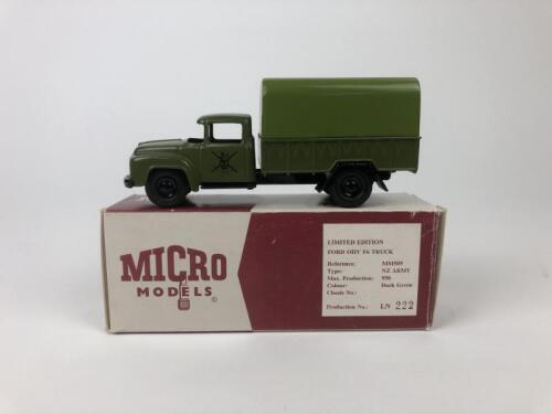 MICRO MODELS (NZ): A Micro Models Ford OHV F6 Truck (MM509). Limited Edition of 950