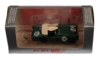 TRIUMPH TR2 #68 LE MANS 1955: A Triumph TR2 model car, the number #68 race car as driven by Brooke & Morris-Goodall in the 1955 Le Mans race, made in Portugal, manufactured by Vitese, product number 244
