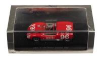 LOTUS 19 DAN GURNEY DAYTONA 1962: A Lotus 19 model car, the number #96 race car, as driven by Dan Gurney to victory at Daytona in 1962, manufactured by Spark models, product number S0256