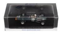 BRM P261 STEWART MONACO GP: A BRM P261 model car, this a replica of the #12 race winning car from the Monaco GP in 1966, as driven by Jackie Stewart, manufactured by Spark models, product number S1158