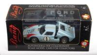 FORD MK II #1 LE MANS 1966: A Ford MK II model car, the number #1 race car in sea blue from Le Mans 1966, made in Italy, manufactured by Bang model cars, product number 7080&nbsp;