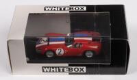 MASERATI TIPO&nbsp;151/3 LE MANS 1964: A Maserati tipo&nbsp;151/3 race car model, the number #2 as driven in the 1964 24h du mans by simone & trintignant, manufactured by whitebox models, made in china, packaging has a small crease in it&nbsp;
