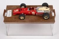 FERRARI 312 F1 CHRIS AMON: A Ferrari&nbsp;312 formula 1 race car model, the number #9 grand prix car as raced by Chris Amon during the 1968 season, product number r172, manufactured by Brumm&nbsp;models