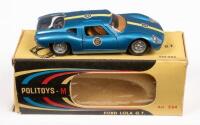 FORD LOLA G.T. 1968: A No. 534 1968 Ford Lola G.T.&nbsp;model,&nbsp;number 332/800,&nbsp;manufactured by Poltoys - M, made in italy, in original box