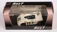 PORSCHE 908/3 NURBURGRING 1970: A Porsche 908/3&nbsp;model, the number #22 race car as driven at nurburgring 1970, product number 9032, manufactured by Best model, made in Italy&nbsp;&nbsp;