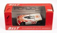 PORSCHE 908/3&nbsp;TARGA FLORIO 70 #20: A 1:43 scale Porsche 908/3&nbsp;Targa Florio 70,&nbsp;manufactured by Model Best, model number 9050, made in Italy,&nbsp;in original box