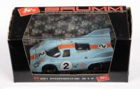 PORSCHE 917 WYER GULF TEAM #2: A 1:43 scale 1971&nbsp;Porsche 917 Wyer Gulf Team 1 Rodriguez-Oliver 1000Km Monza,&nbsp;in original box, manufactured by Brumm