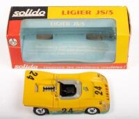 LIGIER JS/3: A 1:43 scale 1971 Ligier JS/3,&nbsp;in original box, manufactured by Solido, model No.195