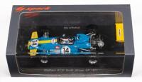 BRABHAM BT33 SOUTH AFRICAN GP 1971: A 1:43 scale 1971 Brabham BT33 South African GP,&nbsp;in original box, manufactured by Spark Models, model No. S4338