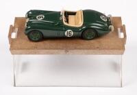 JAGUAR XK 120 LE MANS: A 1:43 scale 1948&nbsp;Jaguar Xk 120 Le Mans,&nbsp;in original box, manufactured by Brumm, model No. R104